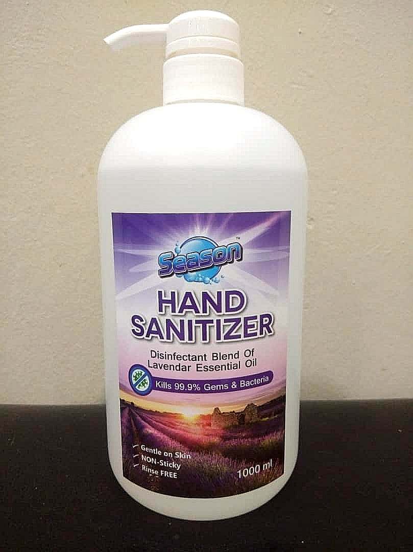 Hand Sanitizer With Lavender Essential Oil